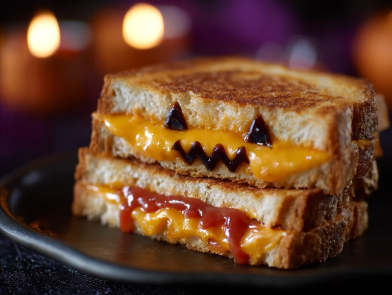Spooky Recetas Halloween Grilled Cheese