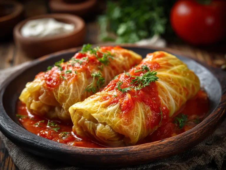 Traditional Stuffed Cabbage Rolls Recipe