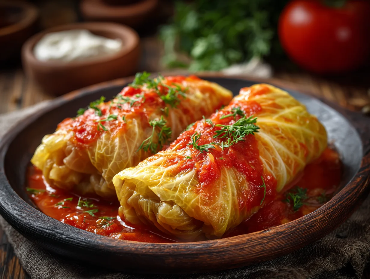Traditional Stuffed Cabbage Rolls Recipe