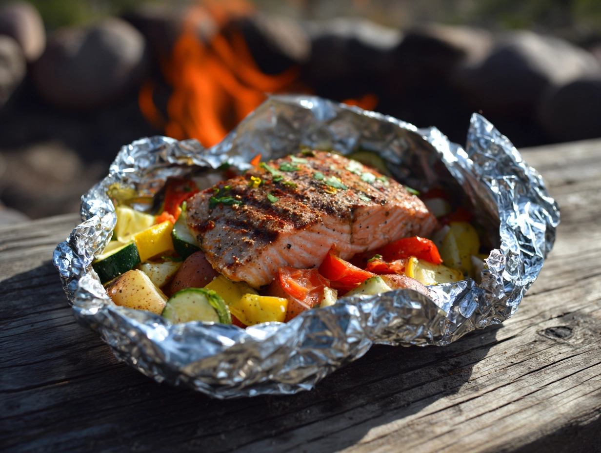 camping dinner