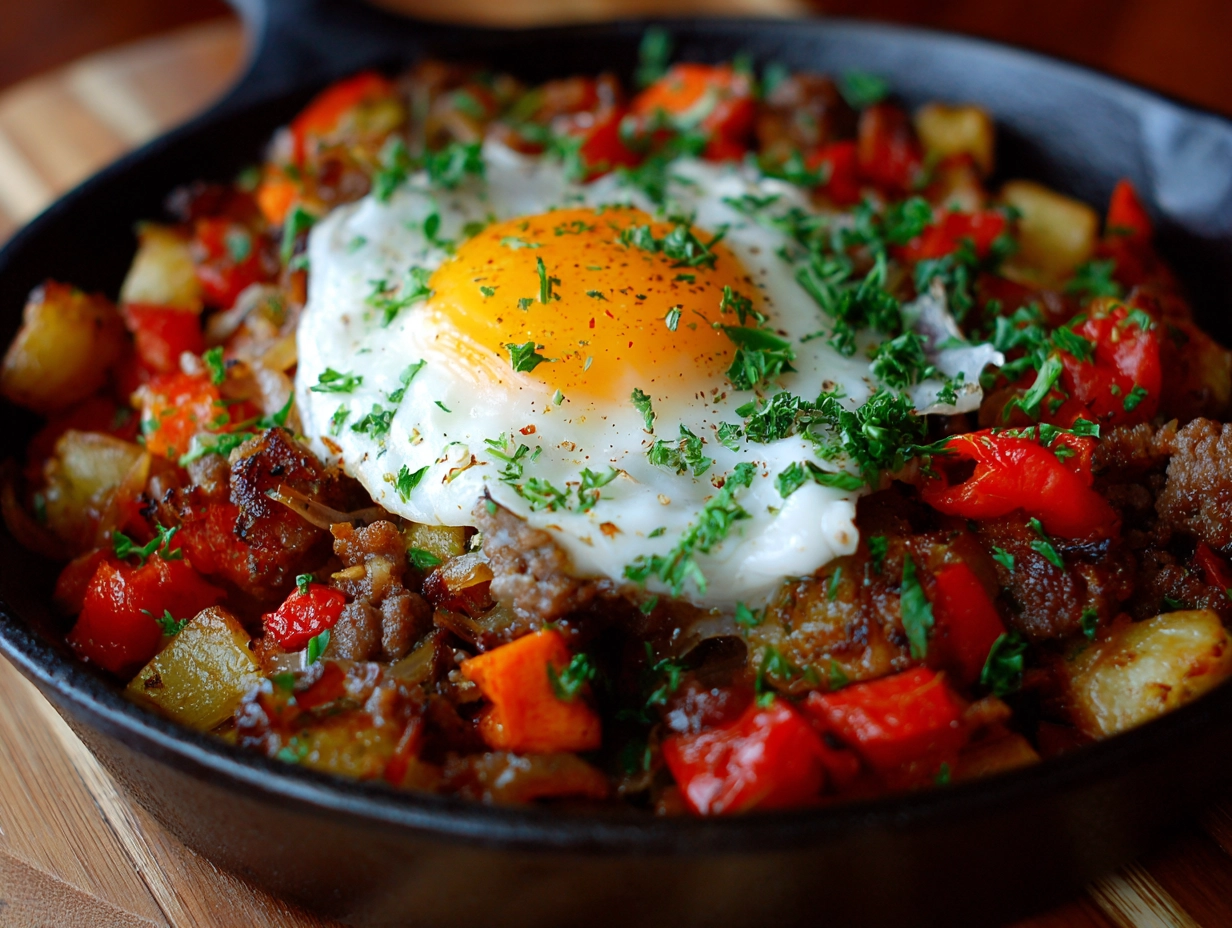 easy hamburger hash recipe.