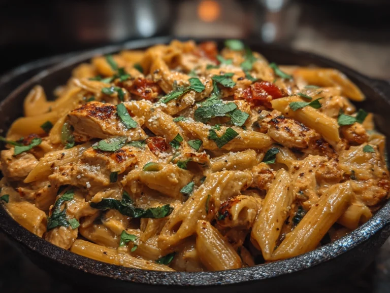 spicy chicken chipotle pasta