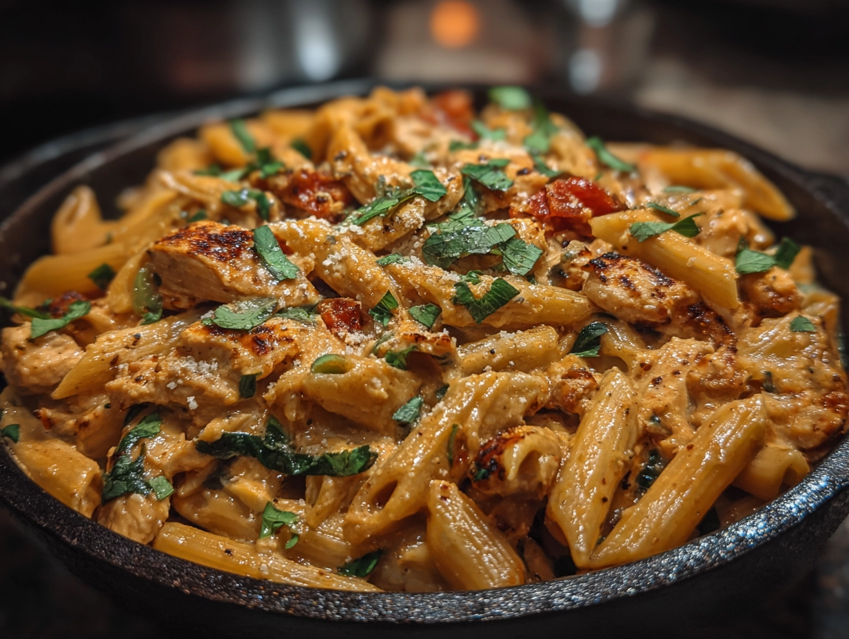 The Best Spicy Chicken Chipotle Pasta Recipe