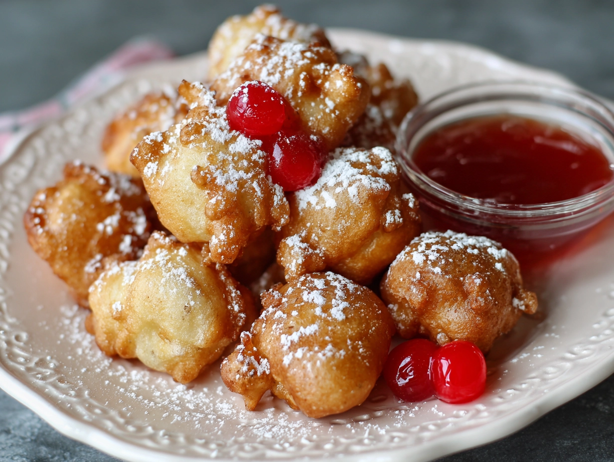 Delicious Funnel Cake Bites in 15 Minutes.