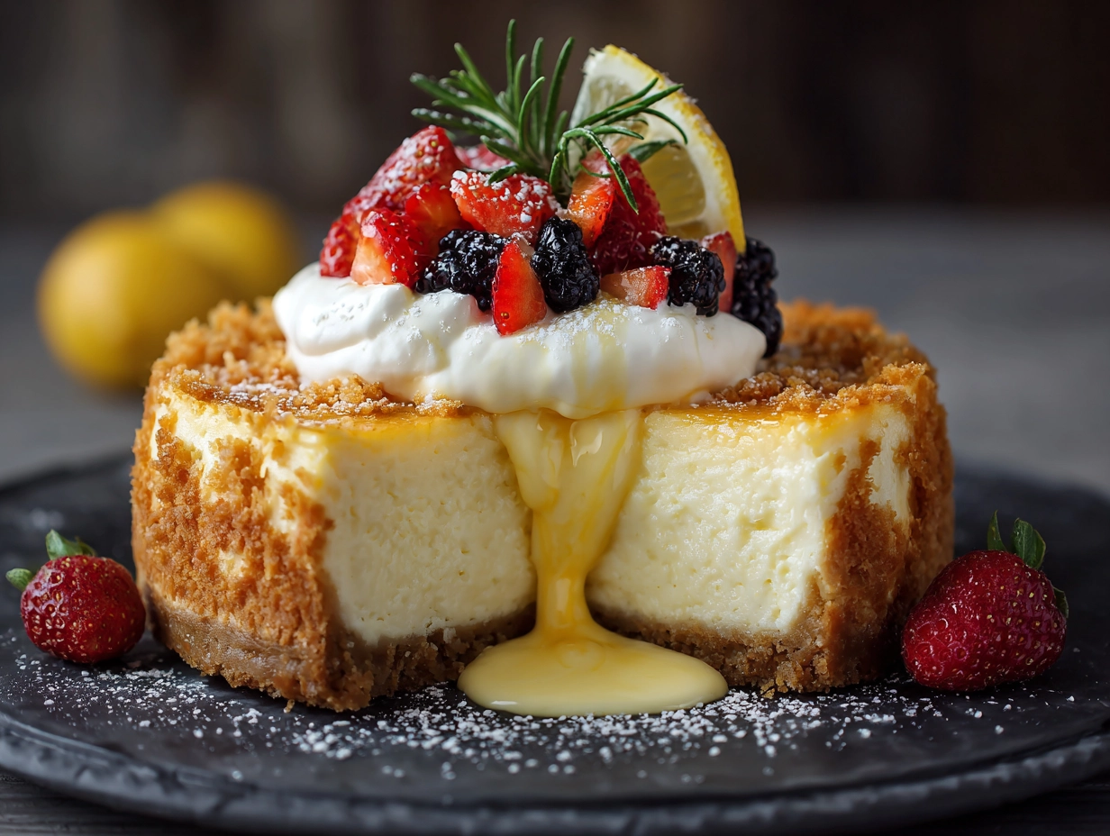 Delicious Lemon Cheesecake Recipe
