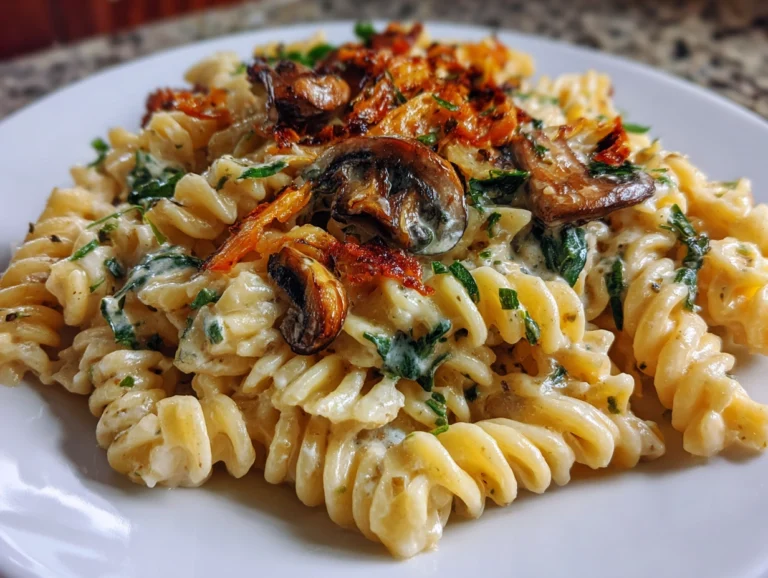 Easy Pasta Dinner.