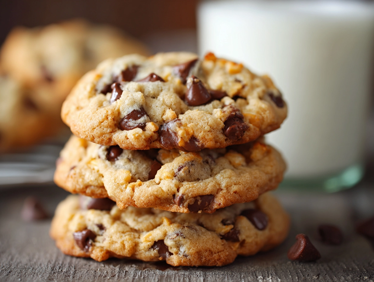 Easy Rice Krispie Chocolate Chip Cookies Recipe