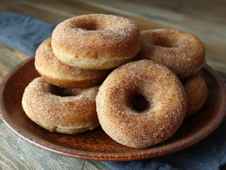 Easy and Sweet Baked Apple Cider Donuts Recipe
