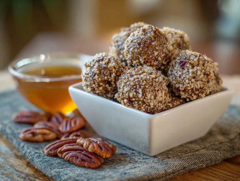 Easy and Sweet Pecan Pie Balls Recip.