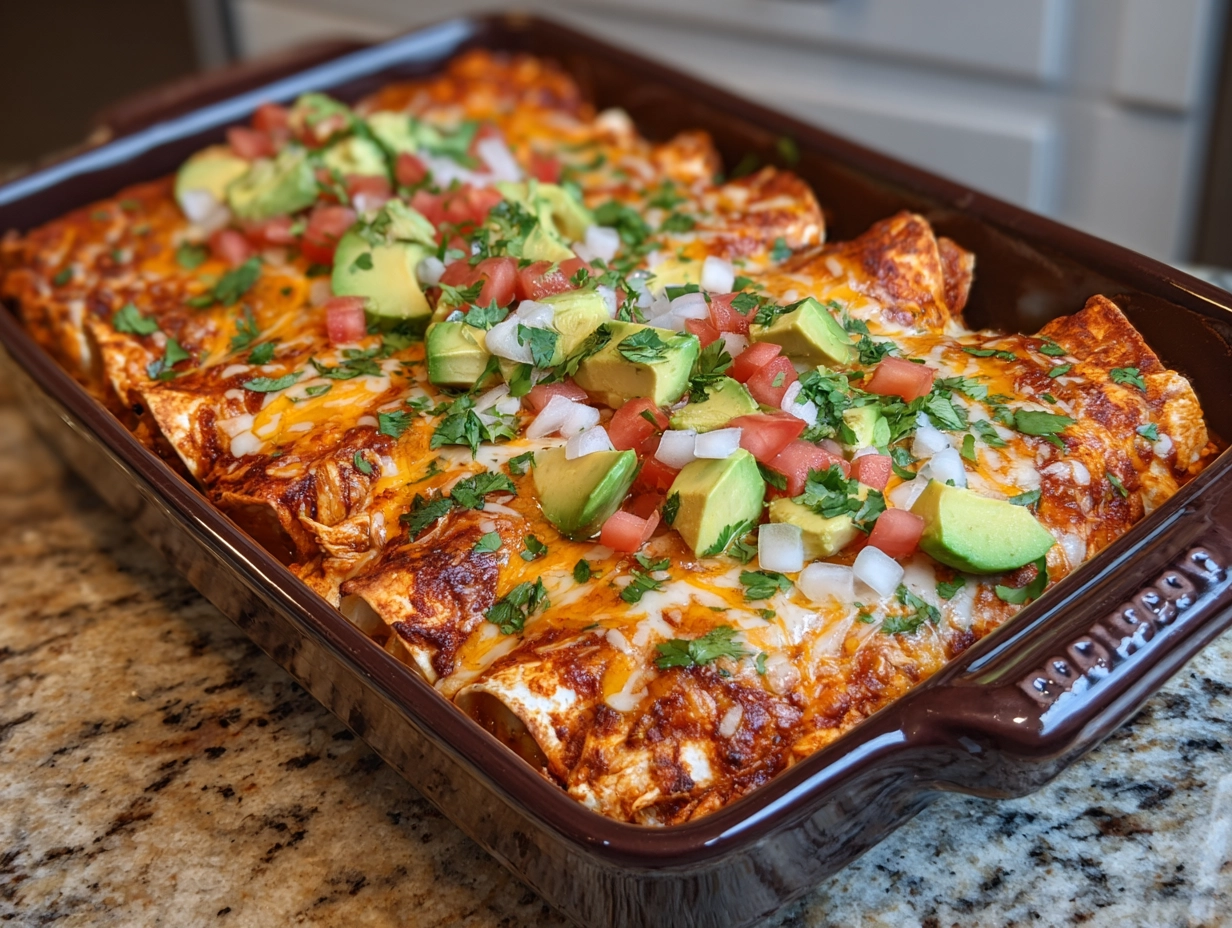 Enchiladas Healthy Recipe.