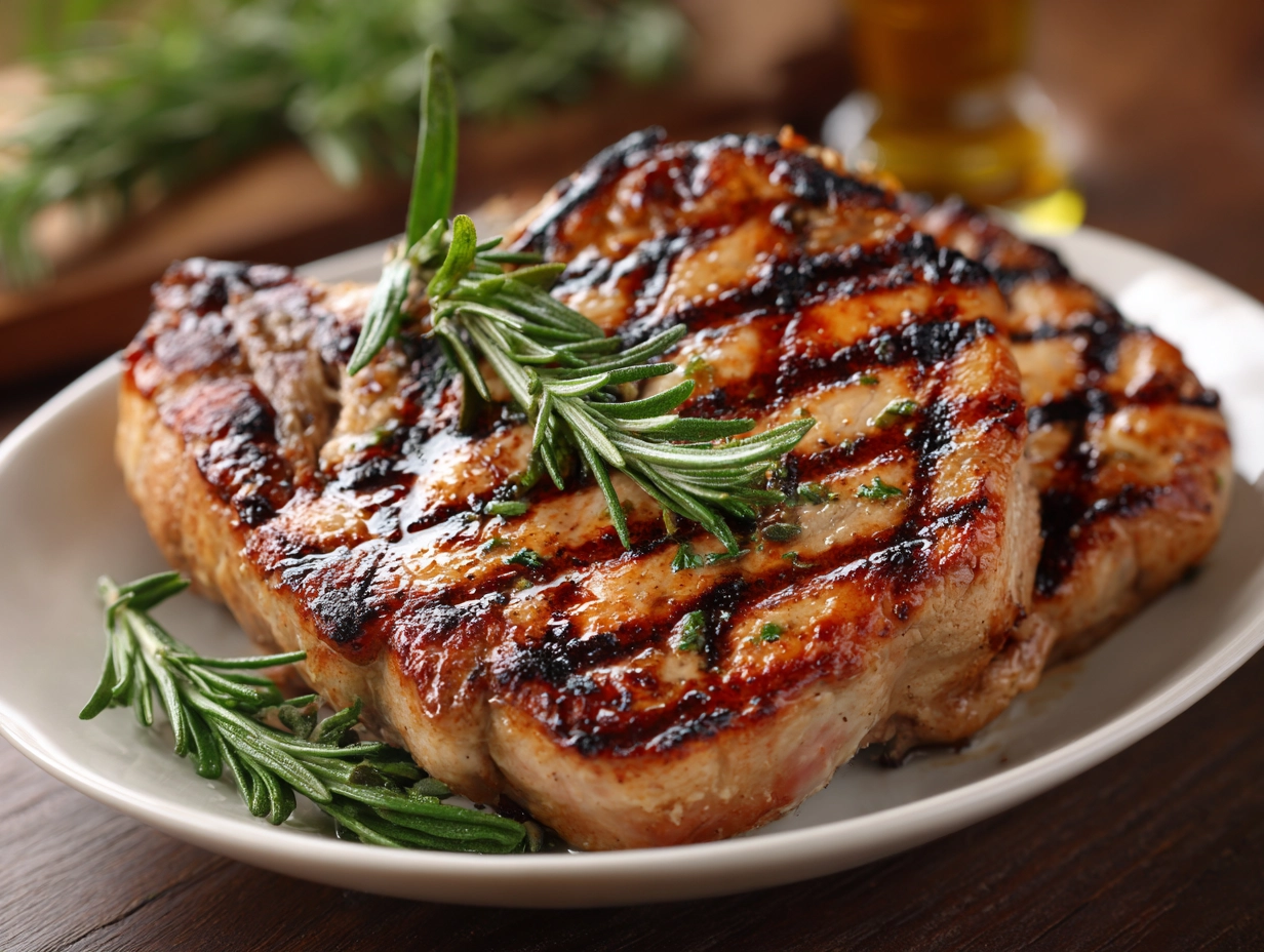 Grilled Boneless Pork Chop Recipe.