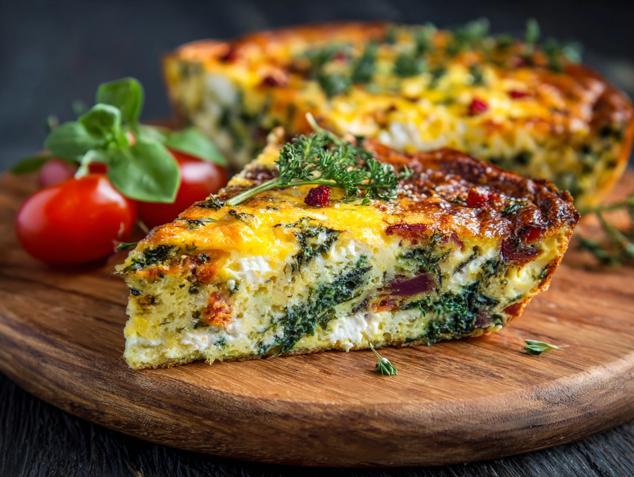Healthy Crustless Quiche Recipe