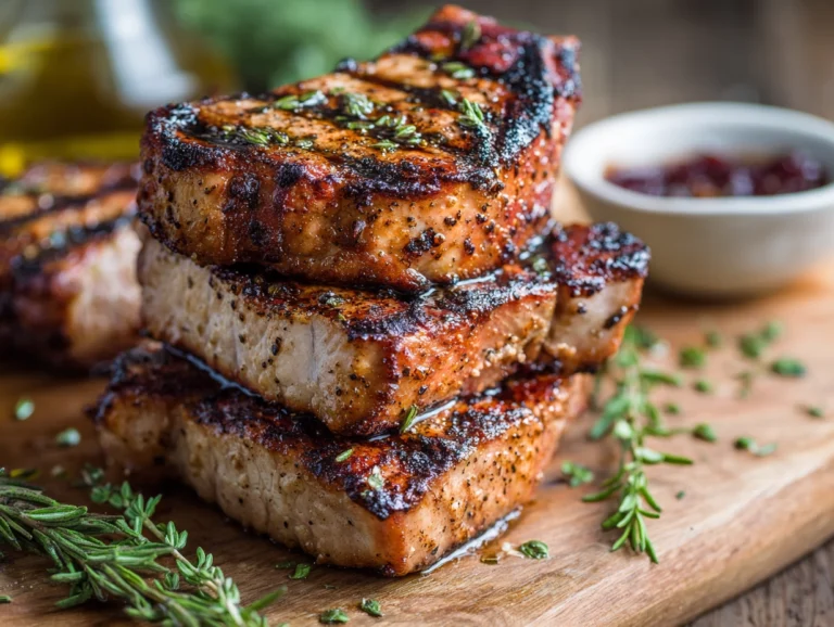 Pork Chop Grilled