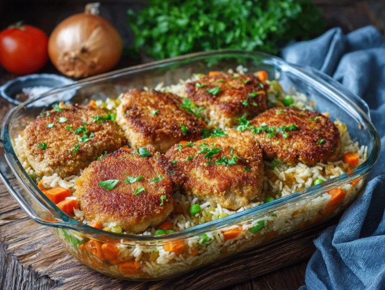 Pork Chops And Rice