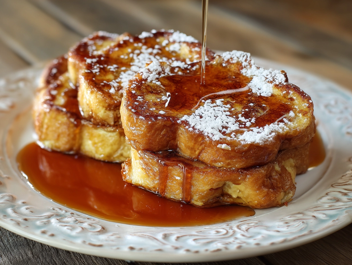 Sweet Hawaiian Roll French Toast Recipe.