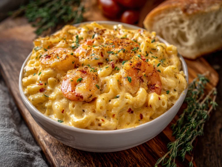 crab mac and cheese recipe.