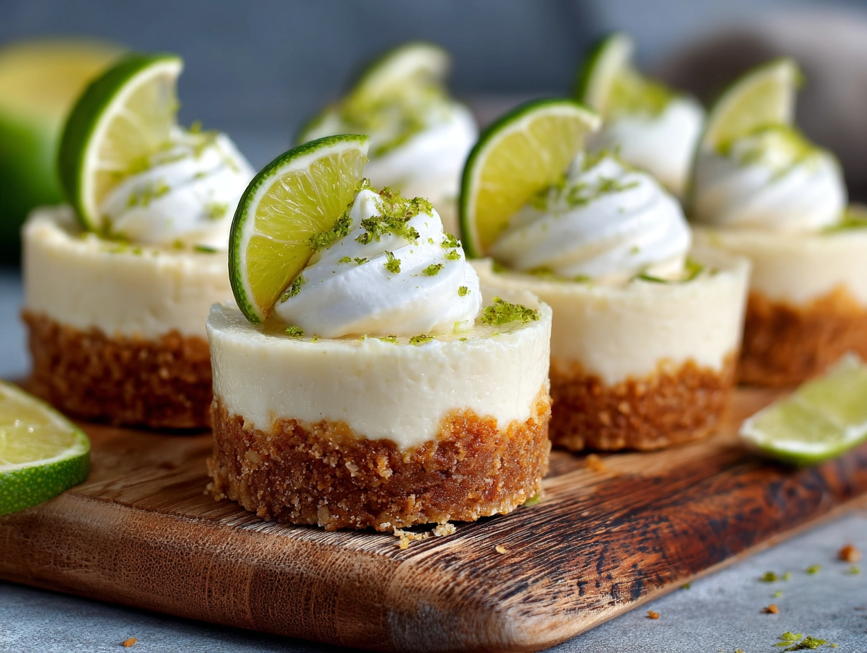 easy no-bake mini Key Lime Pie recipe
