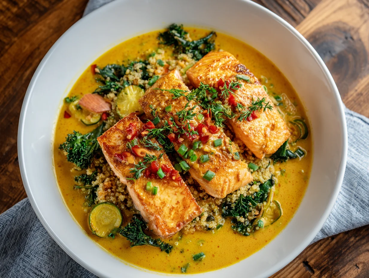 Coconut Curry Salmon