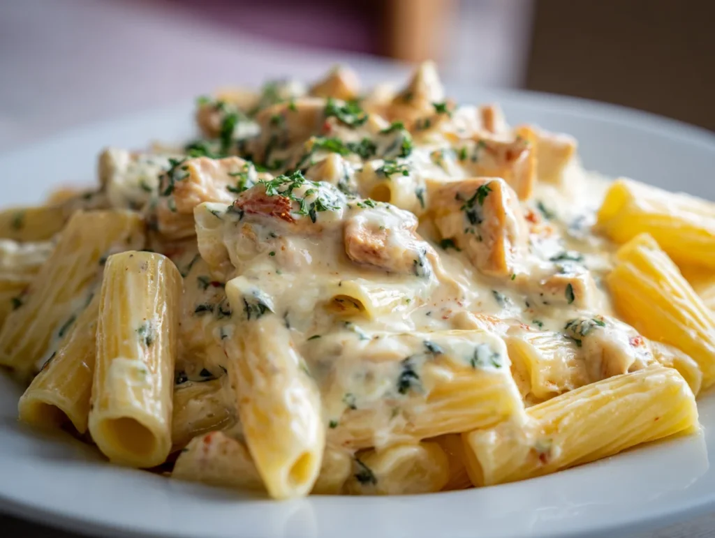 Cream Cheese Chicken Pasta