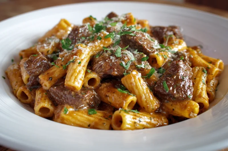 Creamy Creamy Beef Pasta Recipe