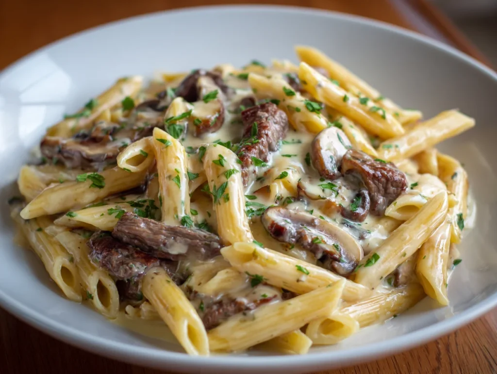 Creamy Beef Pasta
