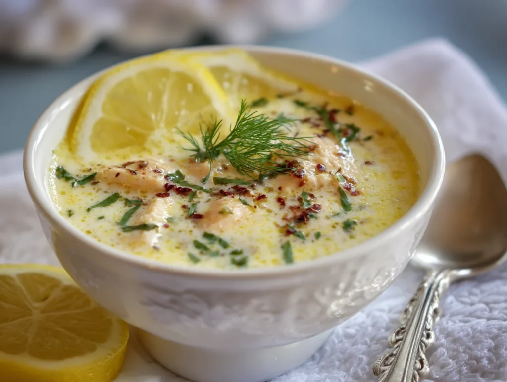 Lemon Chicken Soup