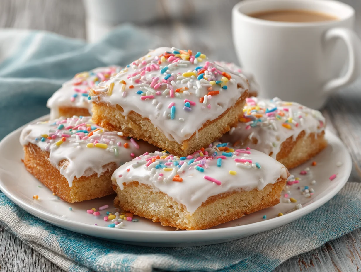 Maple Donut Bars