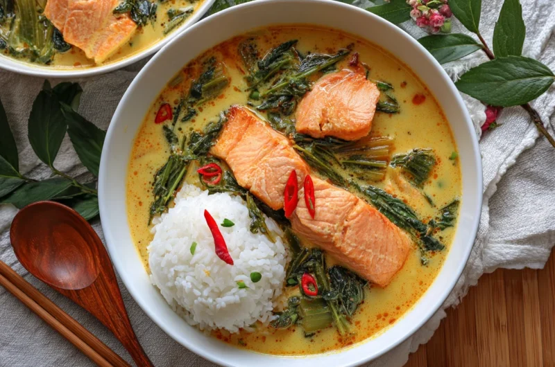 Thai Coconut Salmon Curry