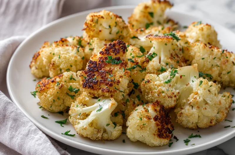 Crispy Roasted Cauliflower Recipe
