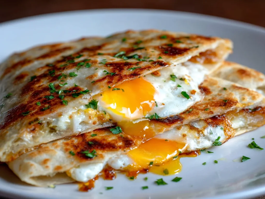 Fried Egg Quesadilla