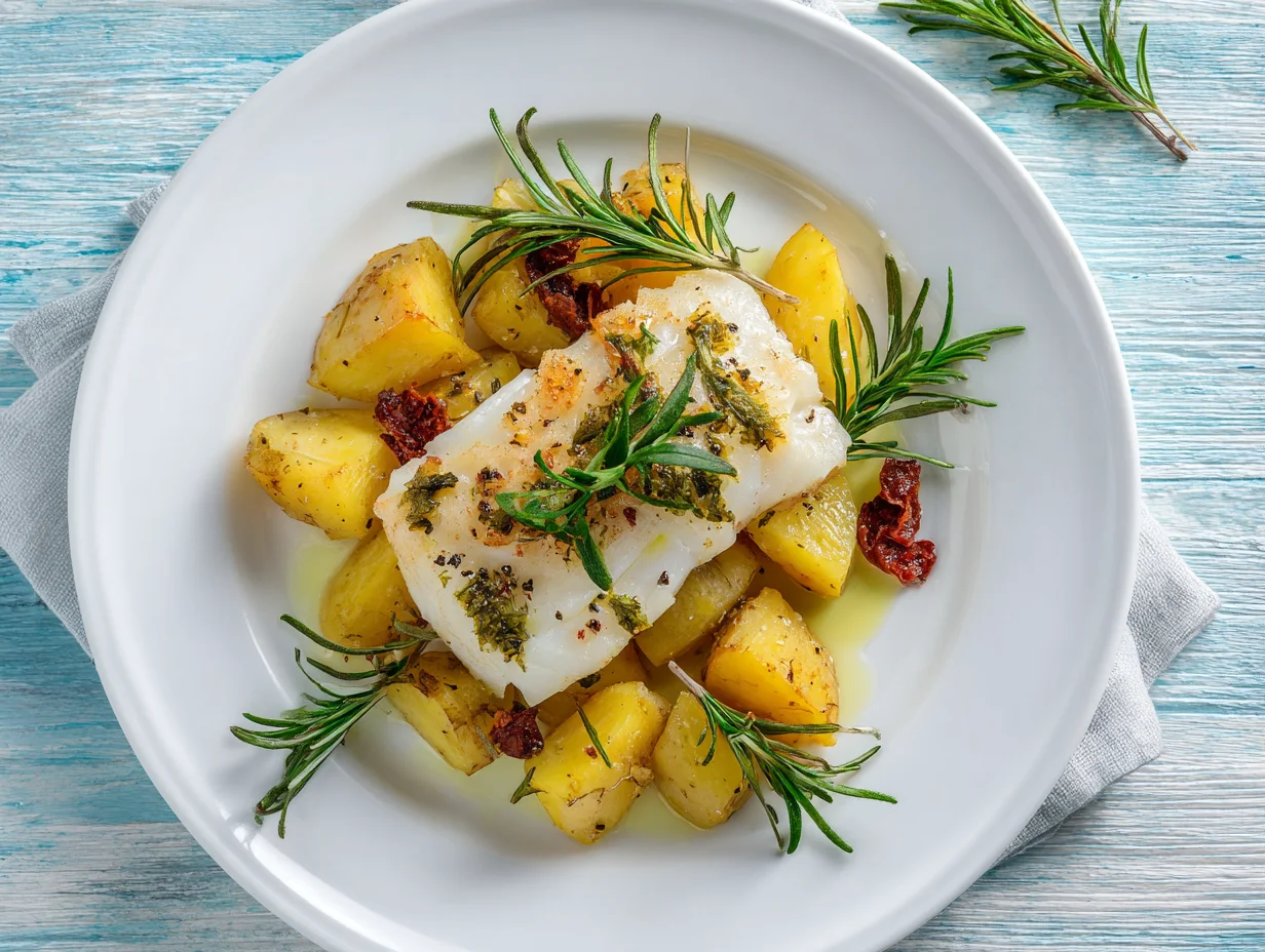 Rosemary Cod and Potatoes