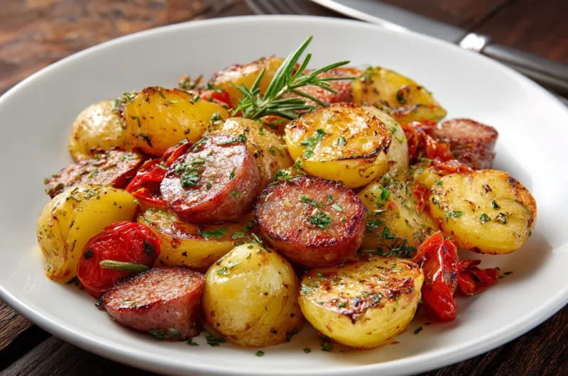 Rustic Sausage and Potatoes Skillet Recipe