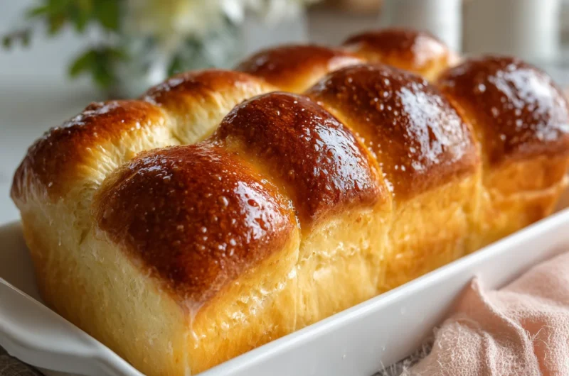 Soft Condensed Milk Bread Recipe