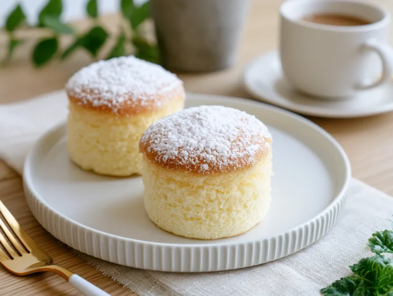 Airy Japanese Cotton Cheesecake Cupcakes Recipe