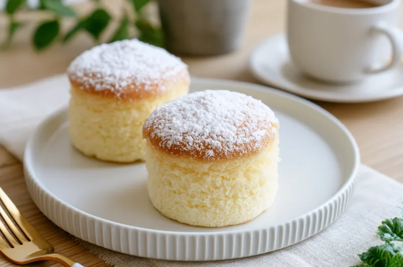 Airy Japanese Cotton Cheesecake Cupcakes Recipe