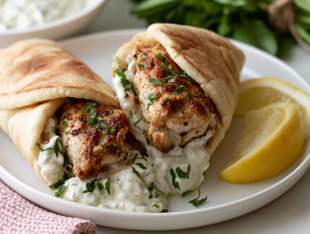 Authentic Greek Chicken Gyros Recipe