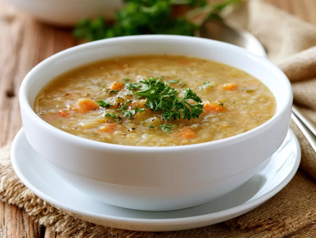 Authentic Sicilian Split Pea Soup Recipe