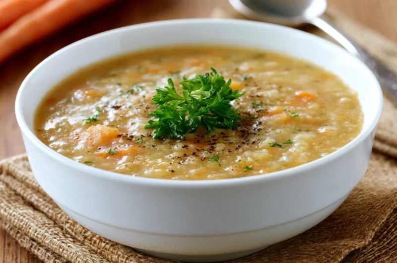 Authentic Sicilian Split Pea Soup Recipe