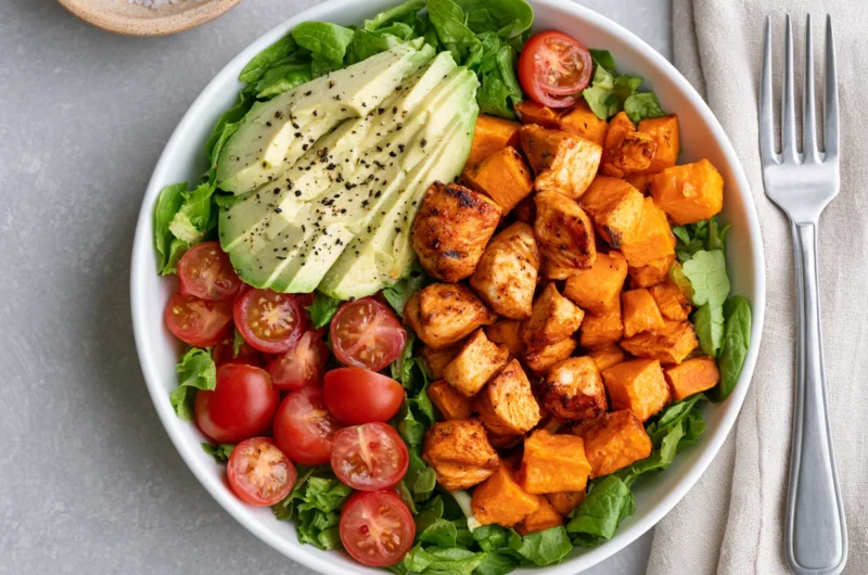 BBQ Chicken Sweet Potato Bowls Recipe