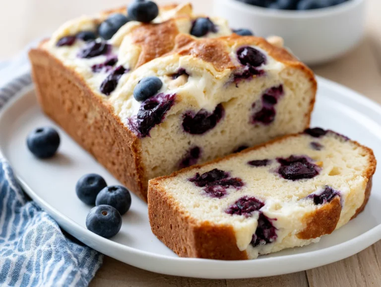 Blueberry Cream Cheese Sourdough Bread Recipe