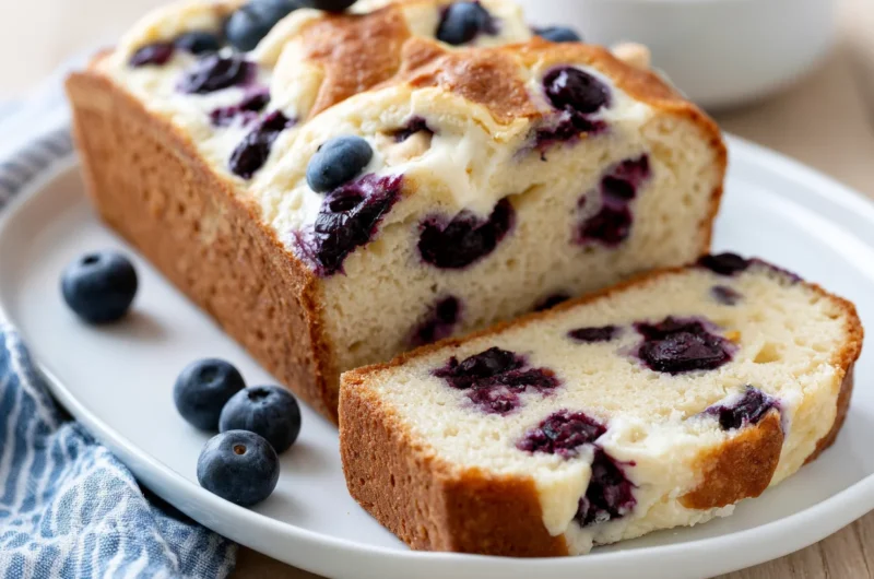 Blueberry Cream Cheese Sourdough Bread Recipe
