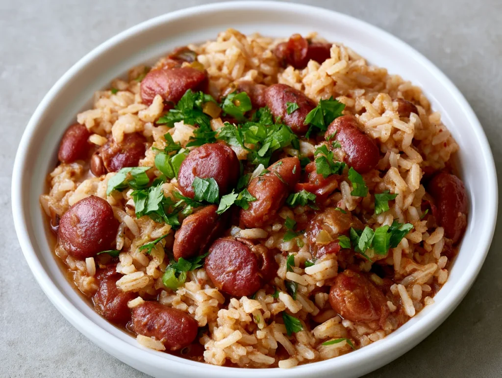 Bold Cajun Red Beans and Rice Recipe