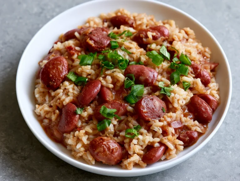 Bold Cajun Red Beans and Rice Recipe