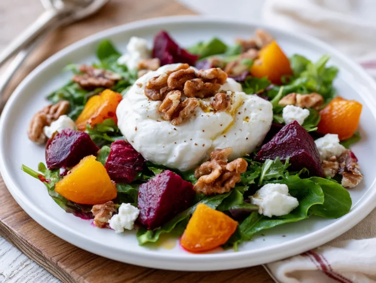 Burrata Roasted Beet Salad Recipe