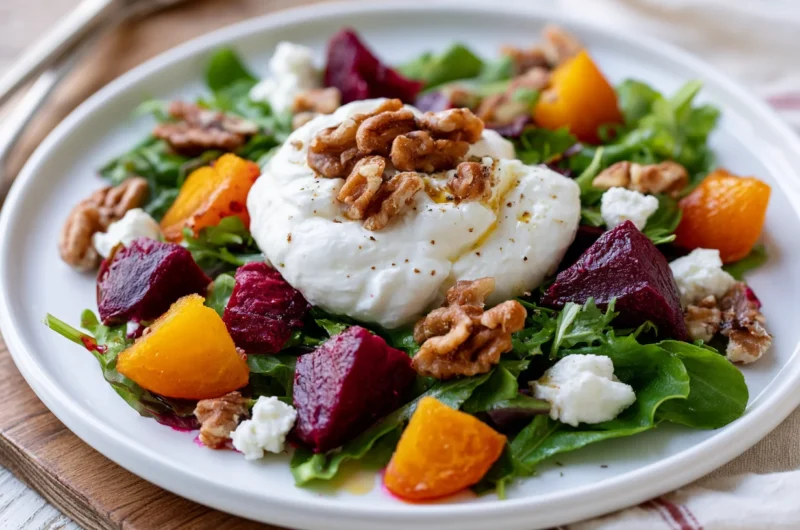 Burrata Roasted Beet Salad Recipe