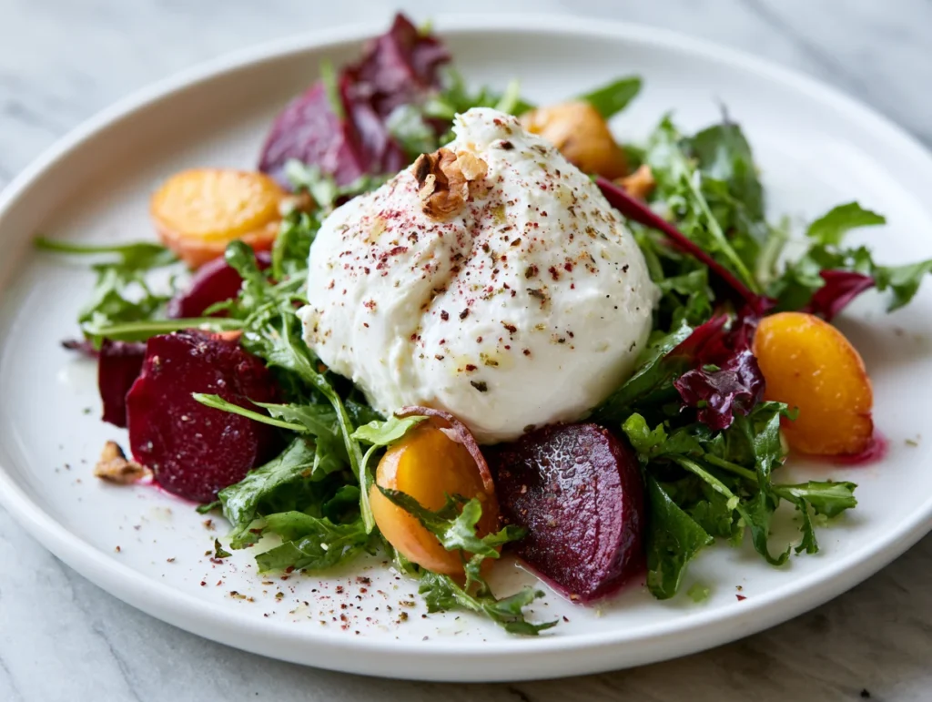 Burrata Roasted Beet Salad Recipe