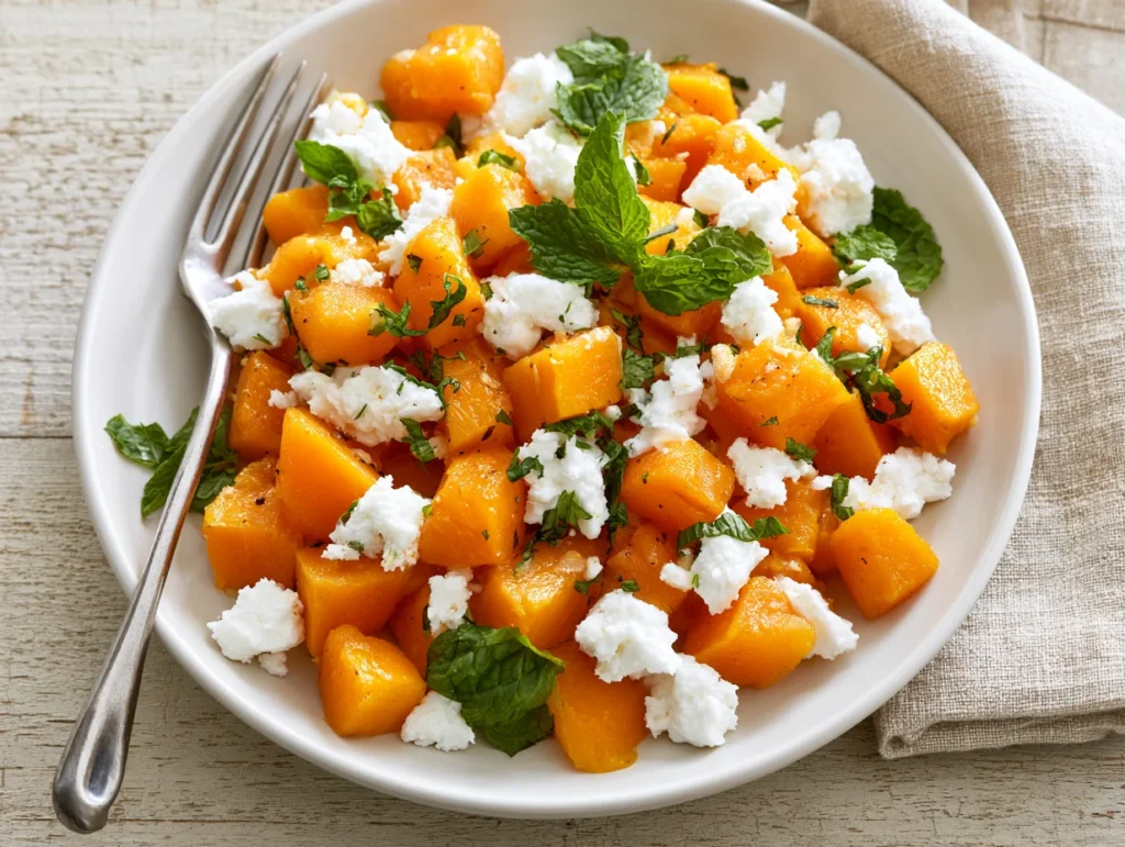 Butternut Squash Feta Towers Recipe