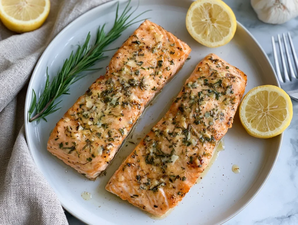 Buttery Garlic Butter Salmon Recipe