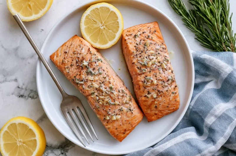 Buttery Garlic Butter Salmon Recipe