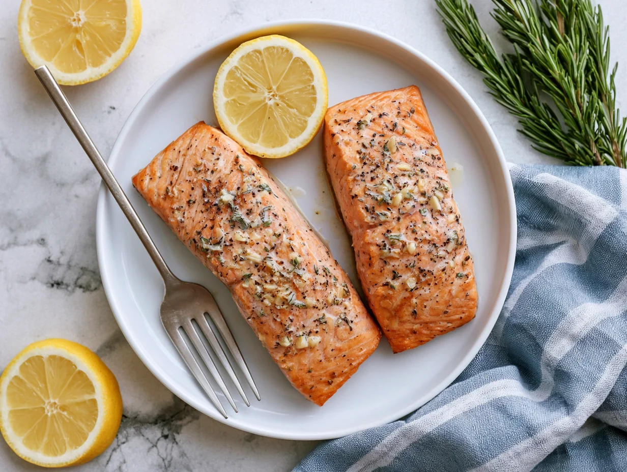 Buttery Garlic Butter Salmon Recipe
